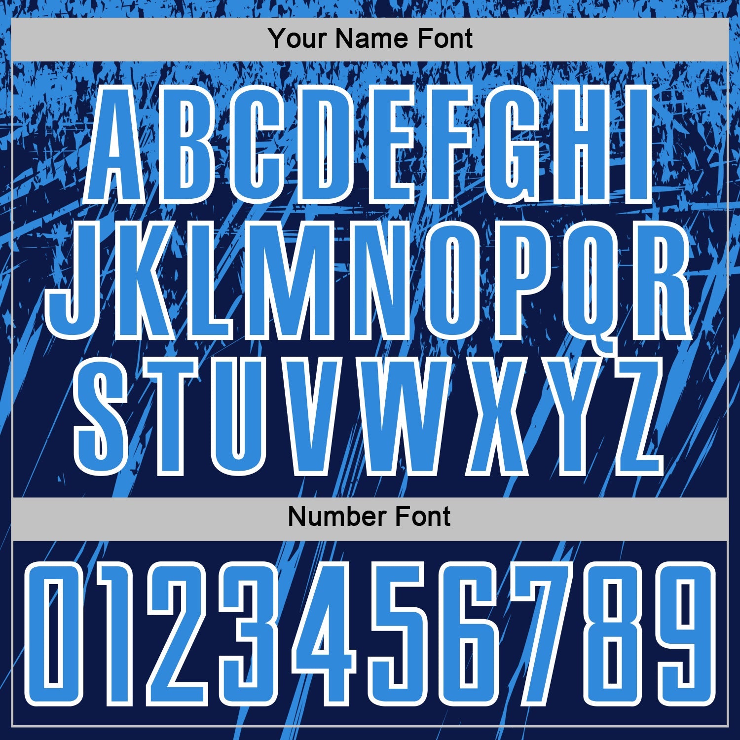 Custom Navy Powder Blue-White Splash Sports Sublimation Soccer Uniform Jersey