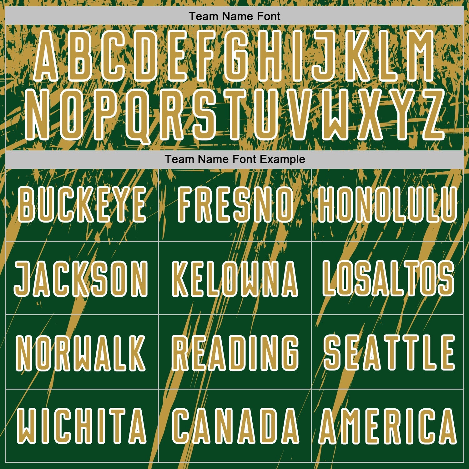 Custom Green Old Gold-White Splash Sports Sublimation Soccer Uniform Jersey