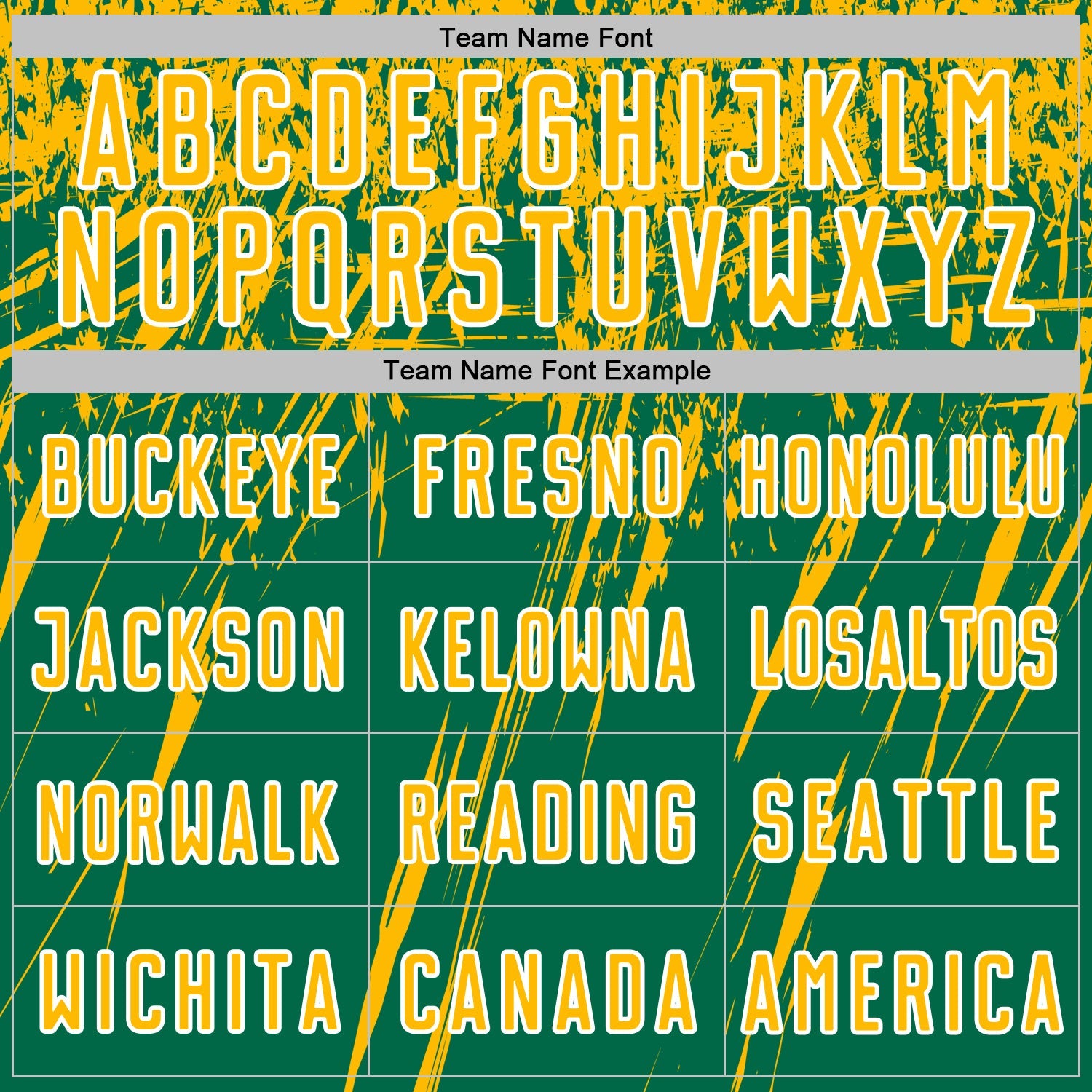 Custom Kelly Green Gold-White Splash Sports Sublimation Soccer Uniform Jersey