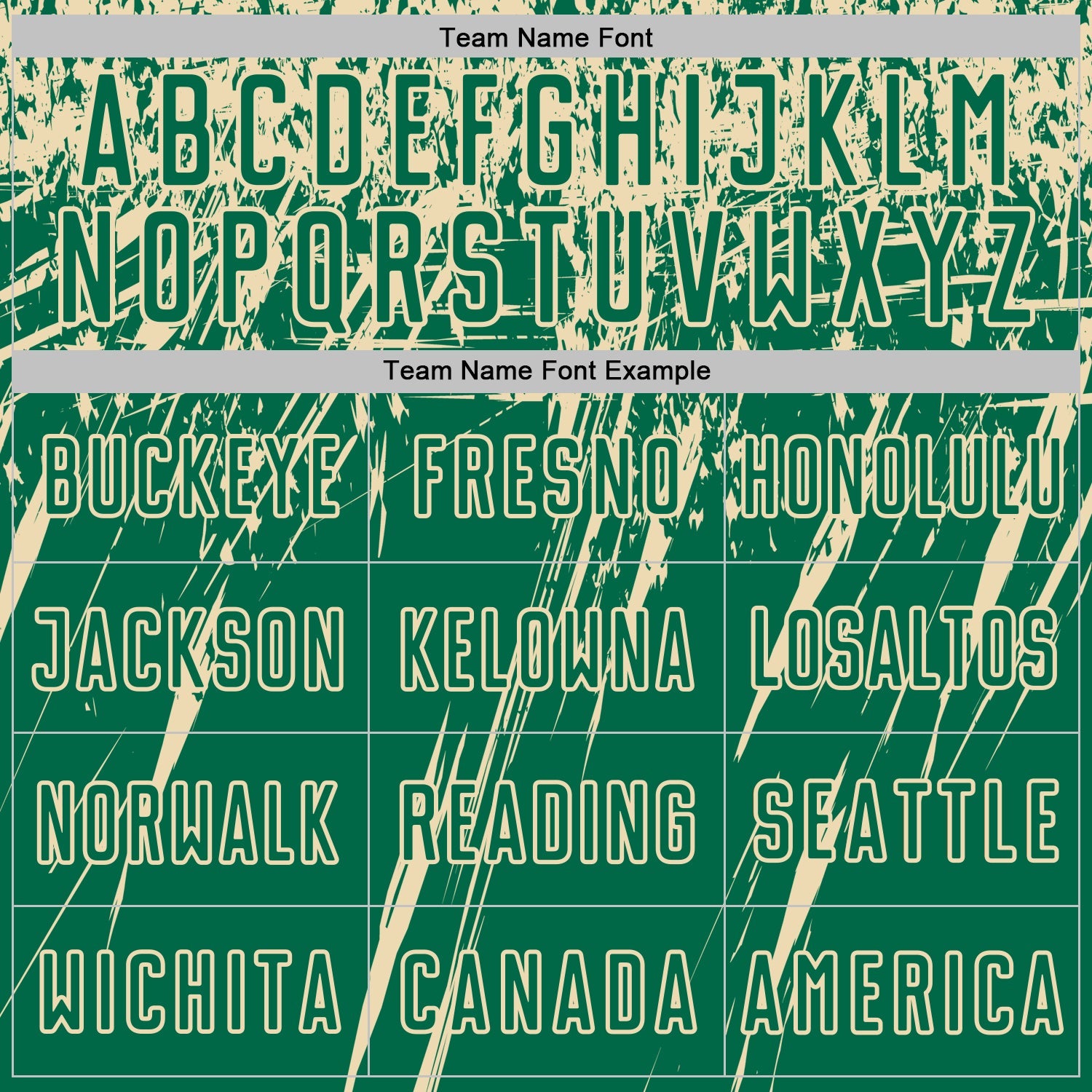 Custom Kelly Green Cream Splash Sports Sublimation Soccer Uniform Jersey