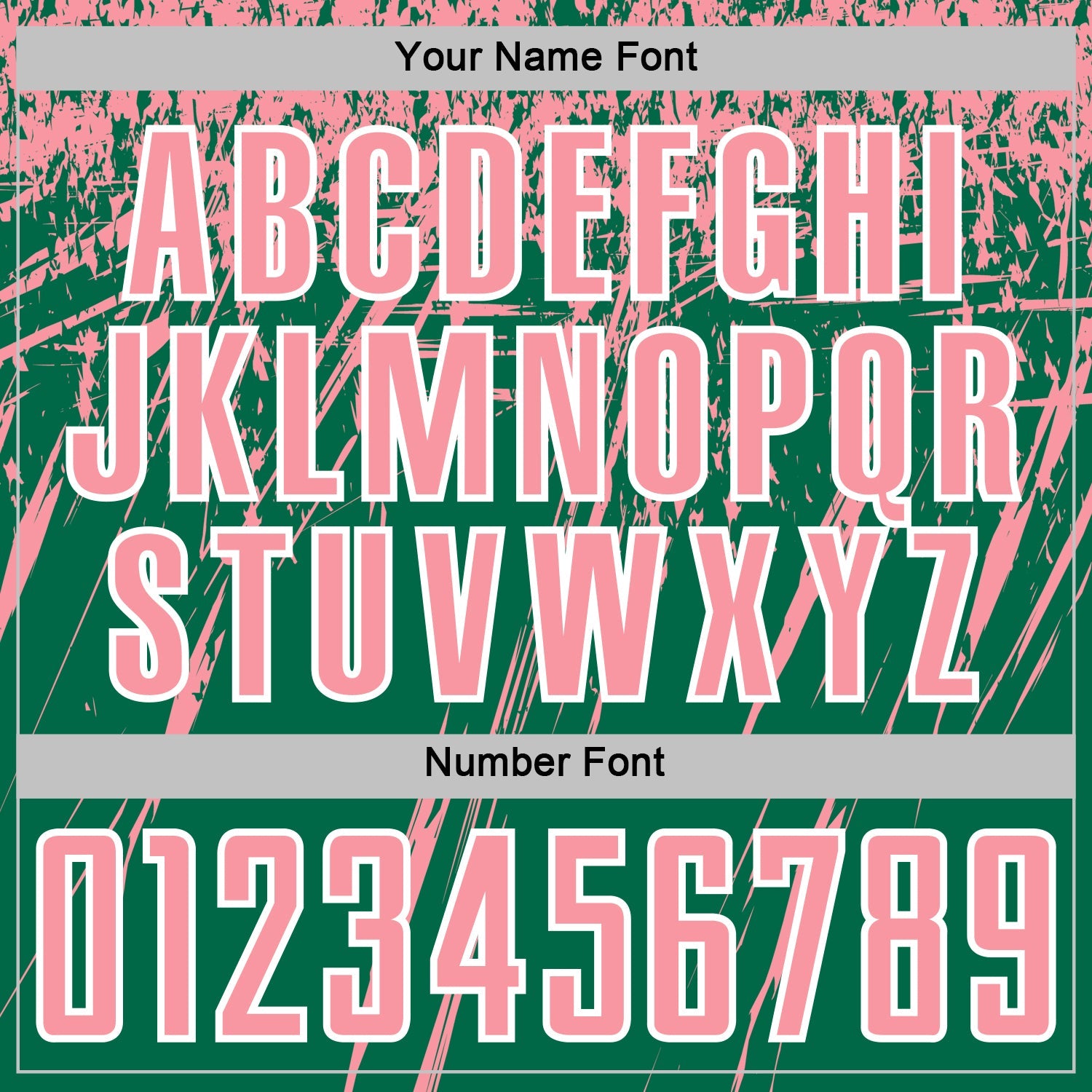 Custom Kelly Green Medium Pink-White Splash Sports Sublimation Soccer Uniform Jersey