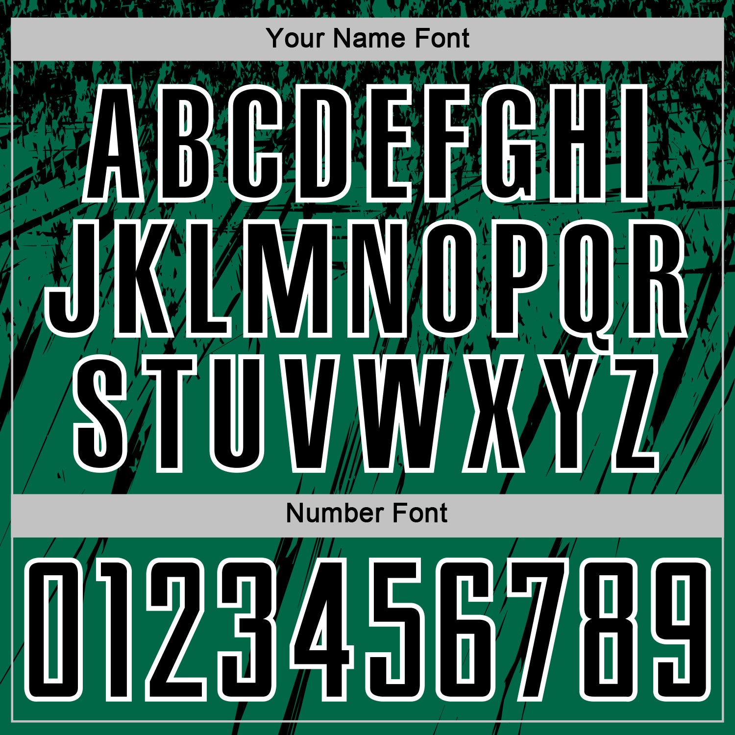 Custom Kelly Green Black-White Splash Sports Sublimation Soccer Uniform Jersey