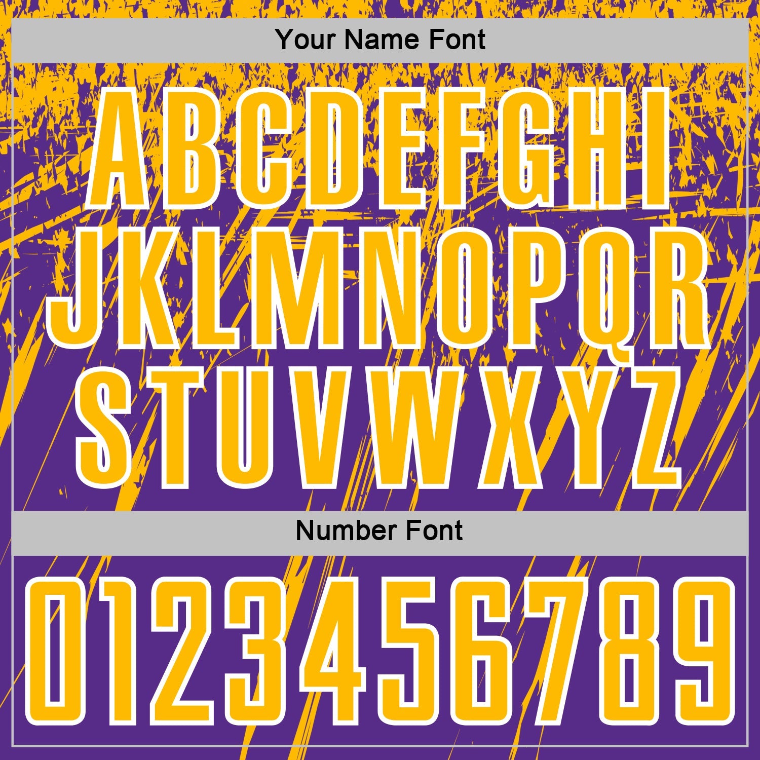 Custom Purple Gold-White Splash Sports Sublimation Soccer Uniform Jersey