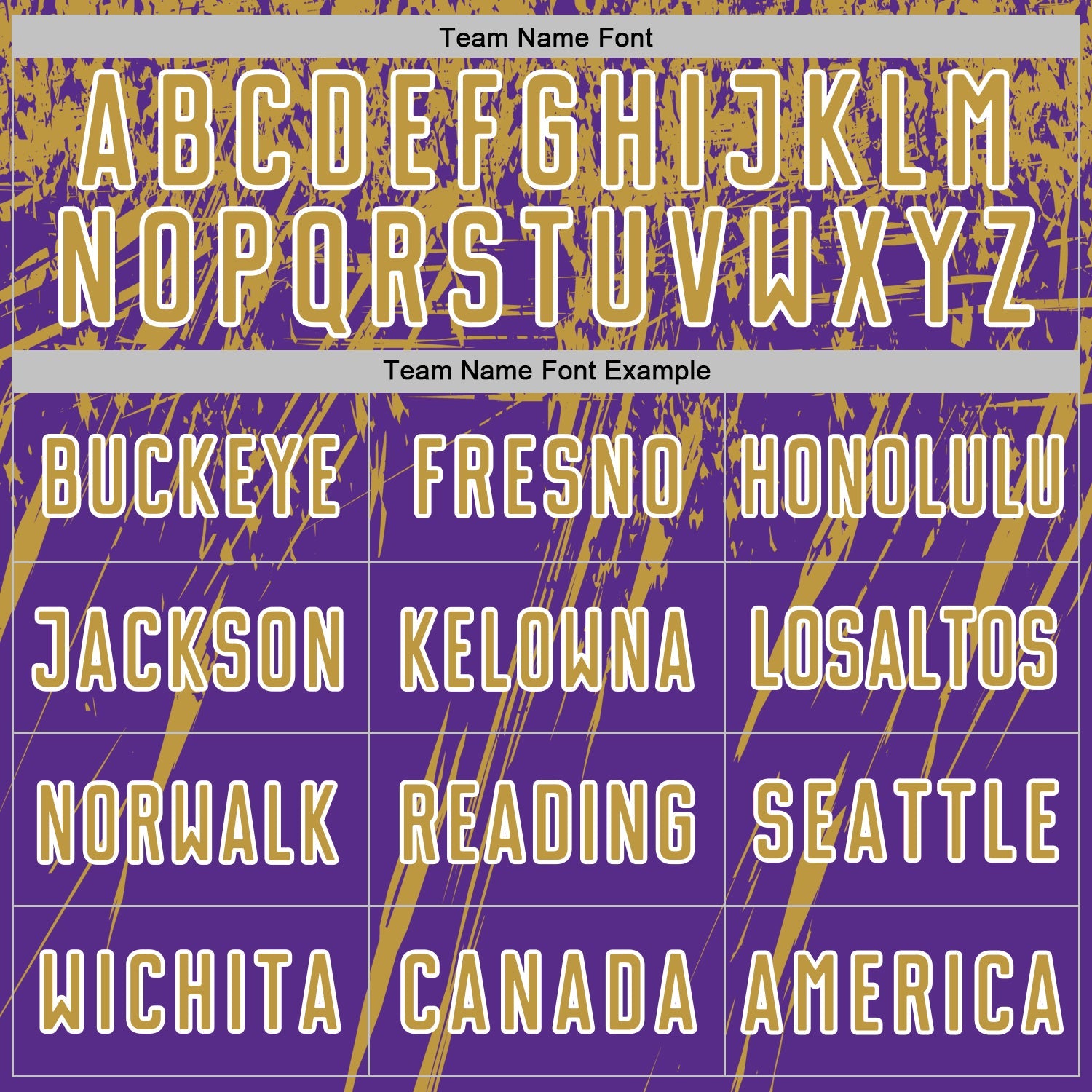 Custom Purple Old Gold-White Splash Sports Sublimation Soccer Uniform Jersey