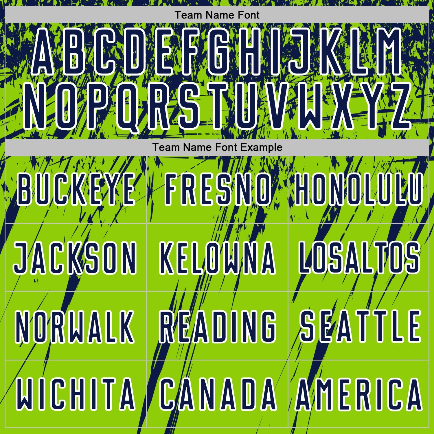 Custom Neon Green Navy-White Splash Sports Sublimation Soccer Uniform Jersey