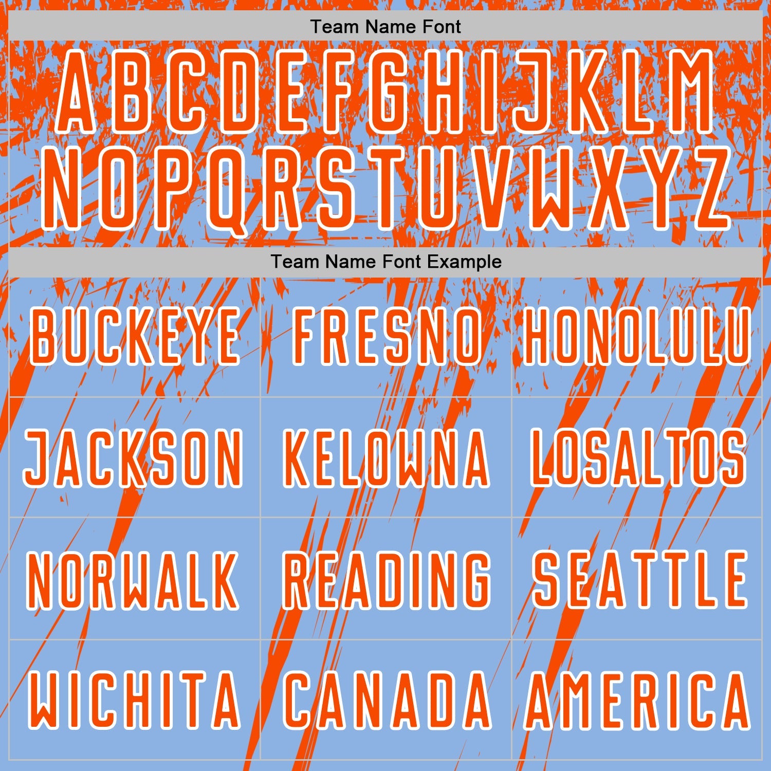 Custom Light Blue Orange-White Splash Sports Sublimation Soccer Uniform Jersey