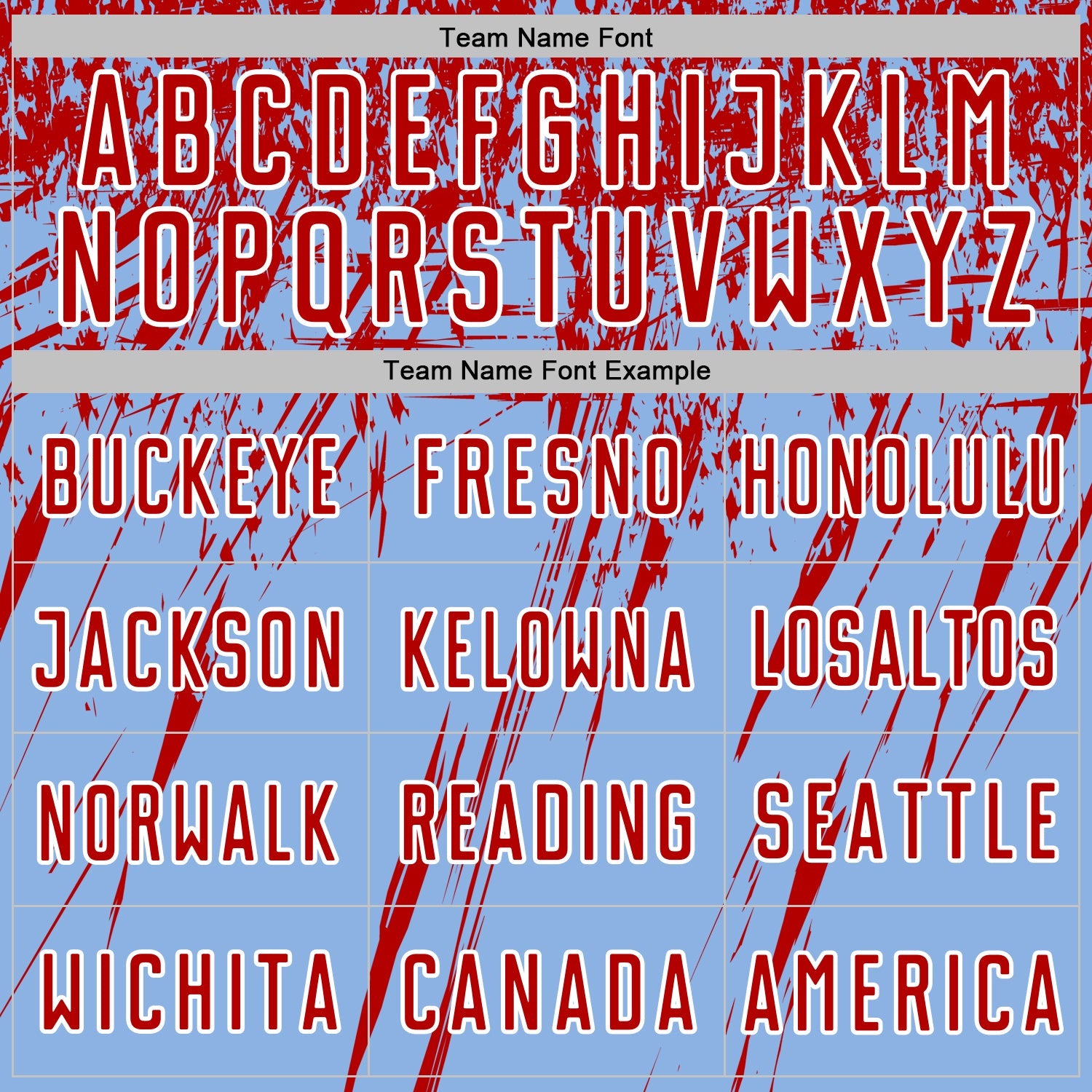 Custom Light Blue Red-White Splash Sports Sublimation Soccer Uniform Jersey