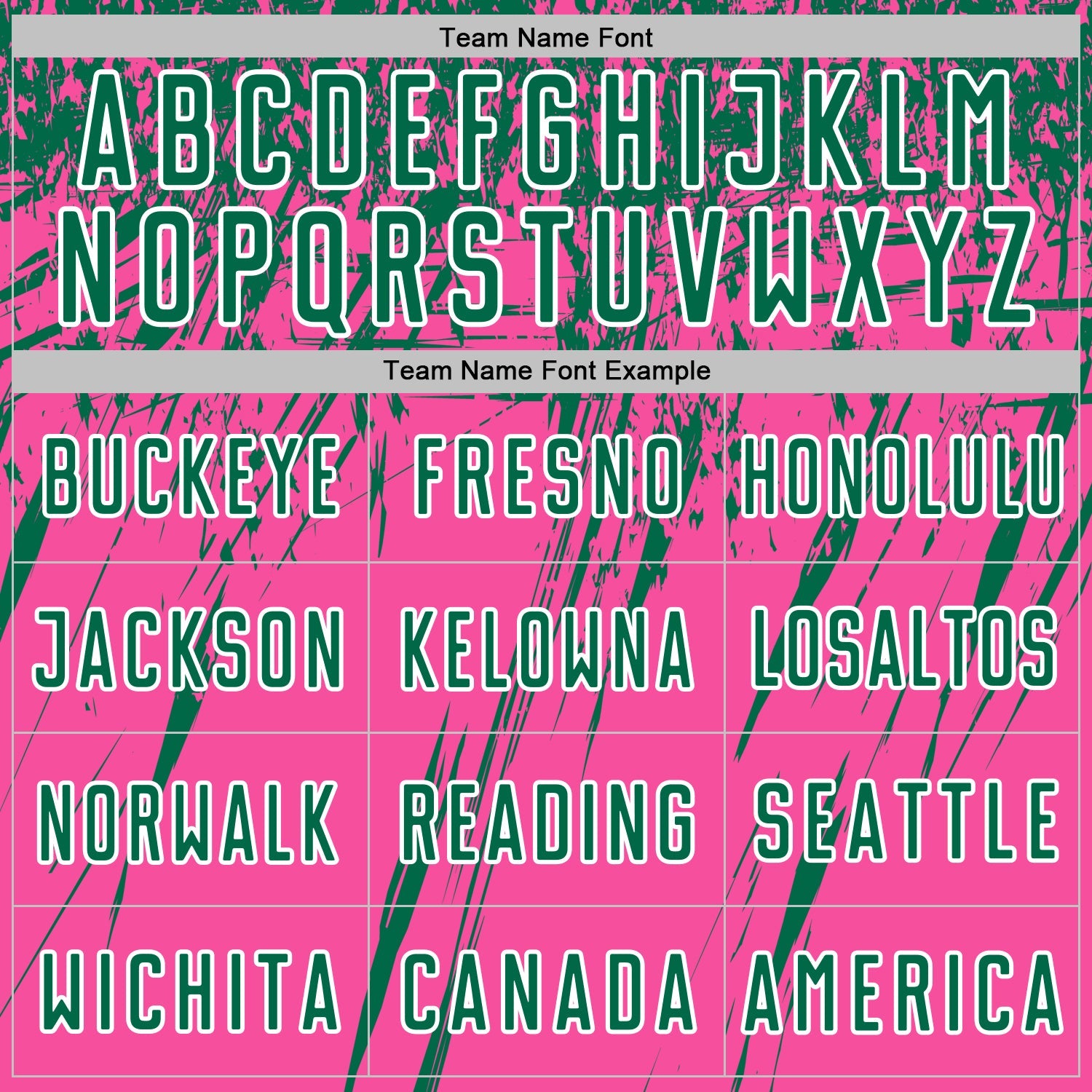 Custom Pink Kelly Green-White Splash Sports Sublimation Soccer Uniform Jersey