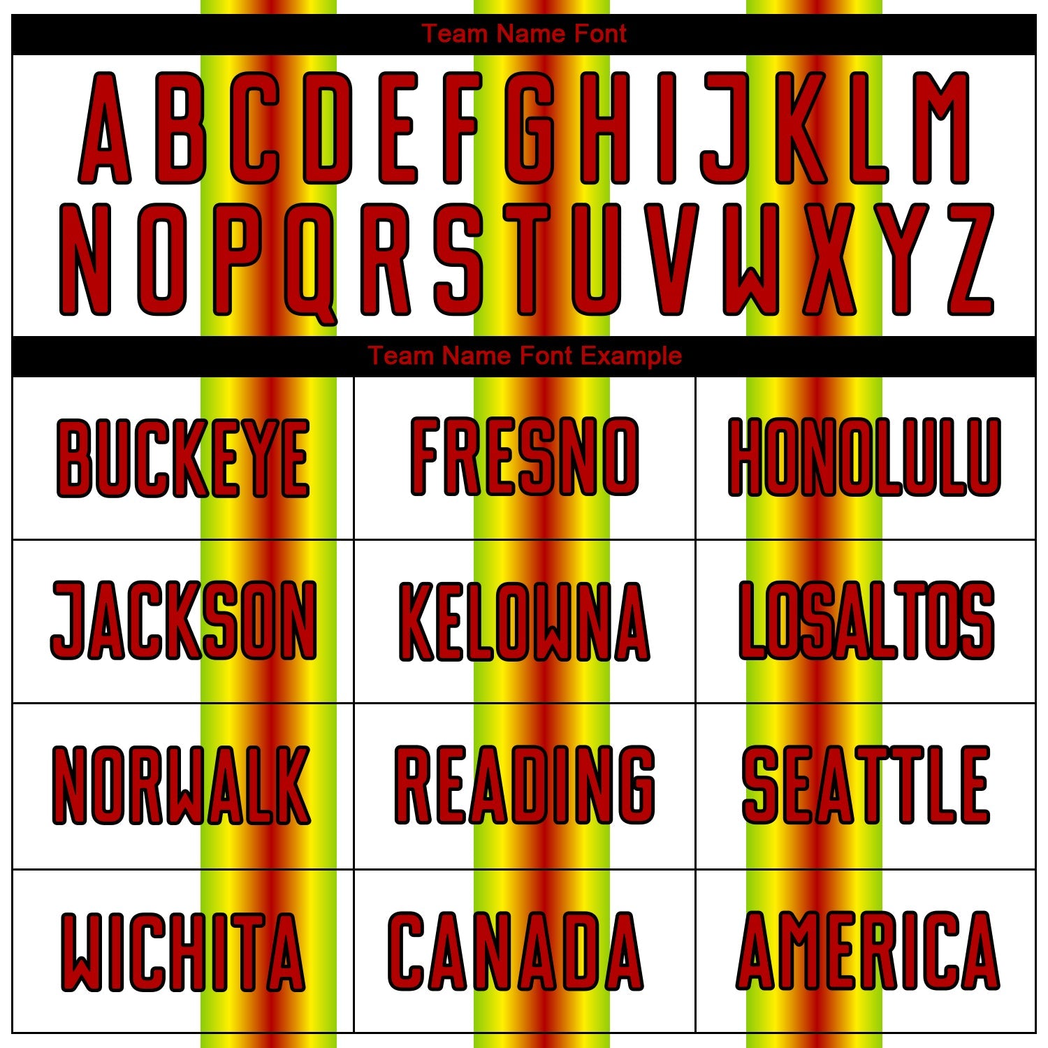 Custom White Red Green Yellow-Black Stripes Sports Sublimation Soccer Uniform Jersey