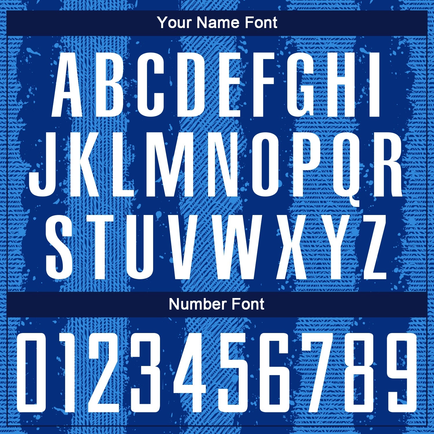 Custom Royal White-Powder Blue Stripes Sports Sublimation Soccer Uniform Jersey