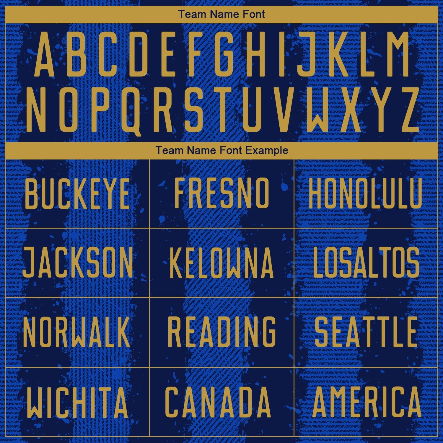 Custom Navy Old Gold-Thunder Blue Stripes Sports Sublimation Soccer Uniform Jersey