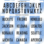 Custom Light Blue Black-White Argentina Stripes Sports Sublimation Soccer Uniform Jersey