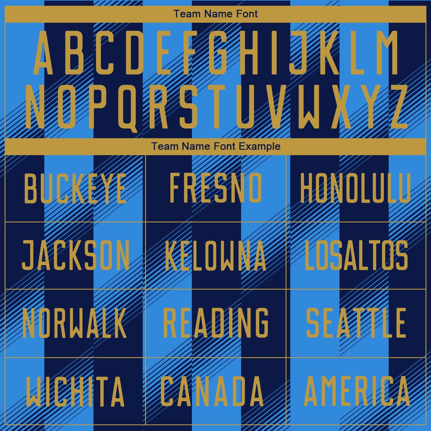 Custom Powder Blue Old Gold-Navy Stripes Sports Sublimation Soccer Uniform Jersey