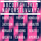 Custom Navy White-Pink Stripes Sports Sublimation Soccer Uniform Jersey