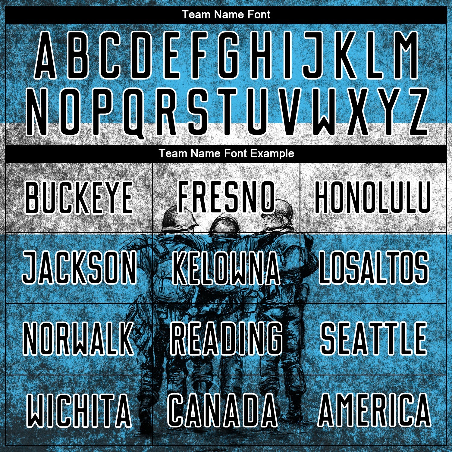 Custom Blue Black-White Argentina Patriotic Sports Sublimation Soccer Uniform Jersey