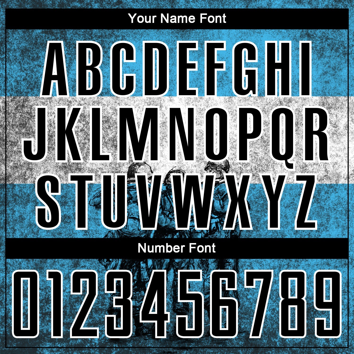 Custom Blue Black-White Argentina Patriotic Sports Sublimation Soccer Uniform Jersey