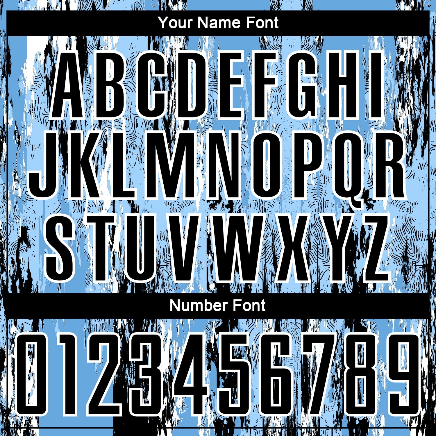 Custom Light Blue Black-White Argentina Splatter Pattern Sports Sublimation Soccer Uniform Jersey