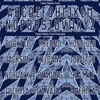 Custom Navy Light Blue-White Argentina Stripes Sports Sublimation Soccer Uniform Jersey