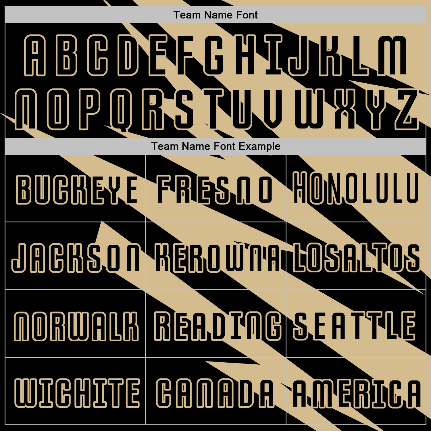 Custom Vegas Gold Black Abstract Line Sports Sublimation Soccer Uniform Jersey