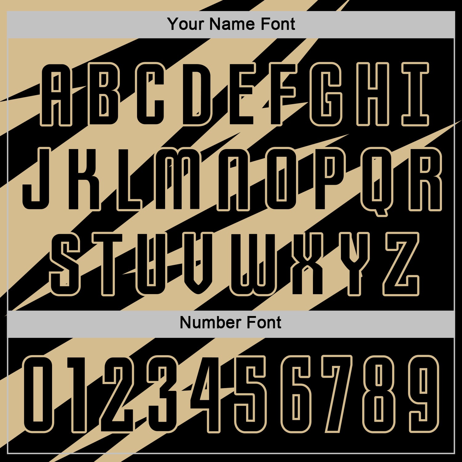 Custom Vegas Gold Black Abstract Line Sports Sublimation Soccer Uniform Jersey