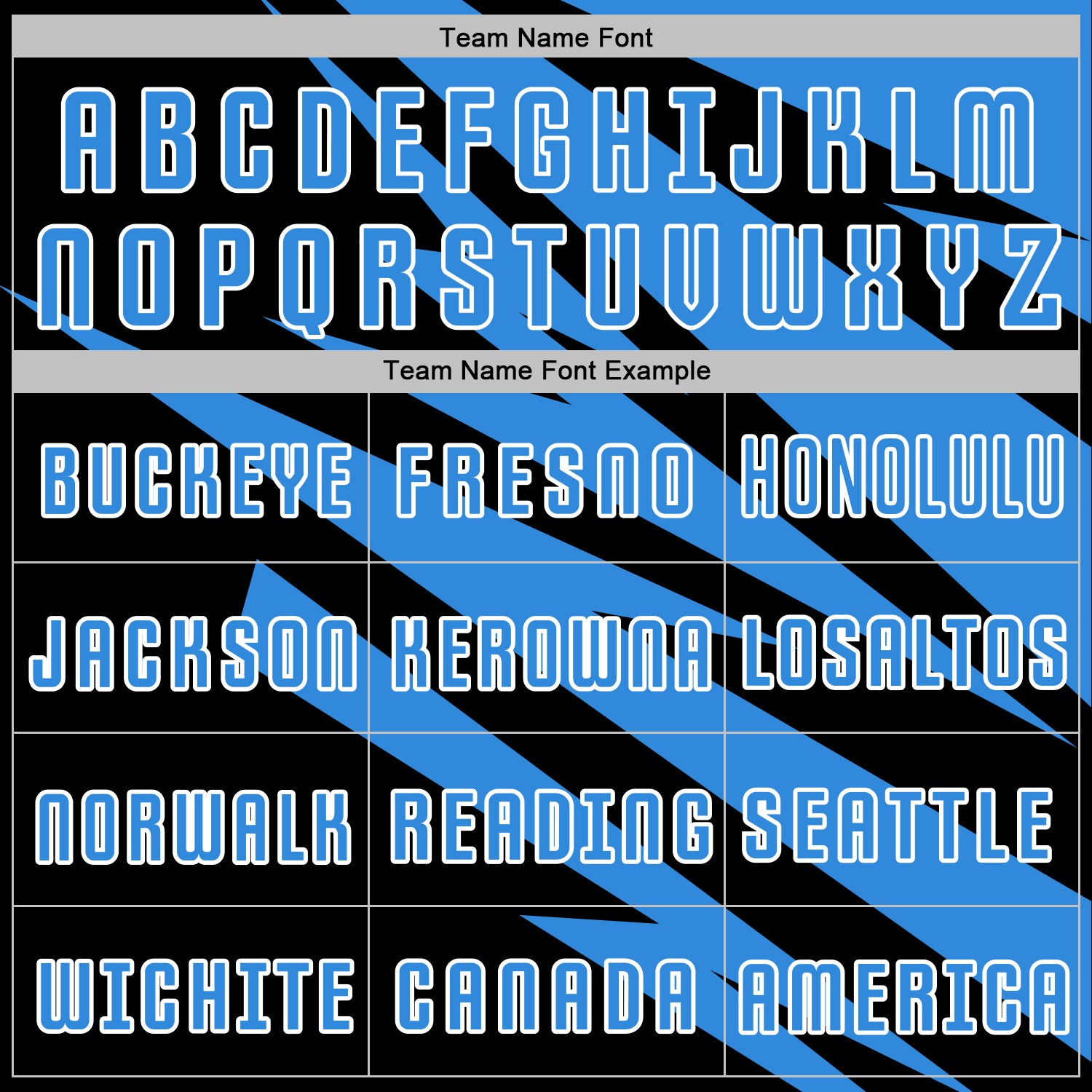 Custom Powder Blue Black-White Abstract Line Sports Sublimation Soccer Uniform Jersey