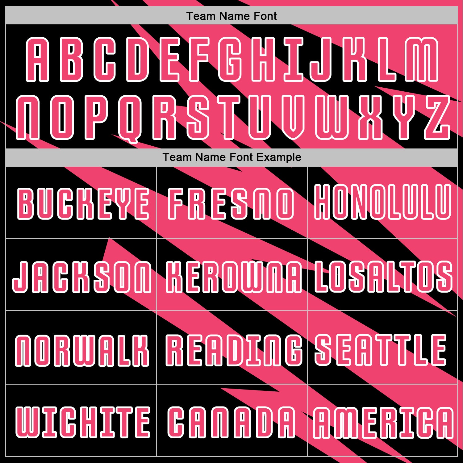 Custom Neon Pink Black-White Abstract Line Sports Sublimation Soccer Uniform Jersey