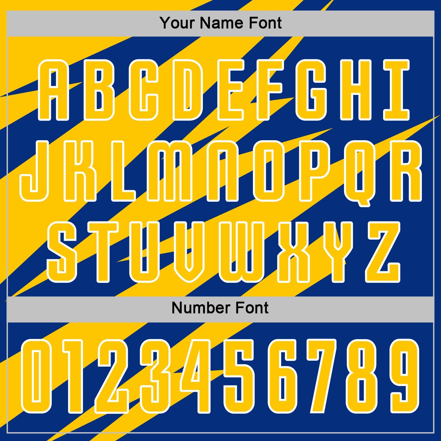 Custom Yellow Royal-White Abstract Line Sports Sublimation Soccer Uniform Jersey