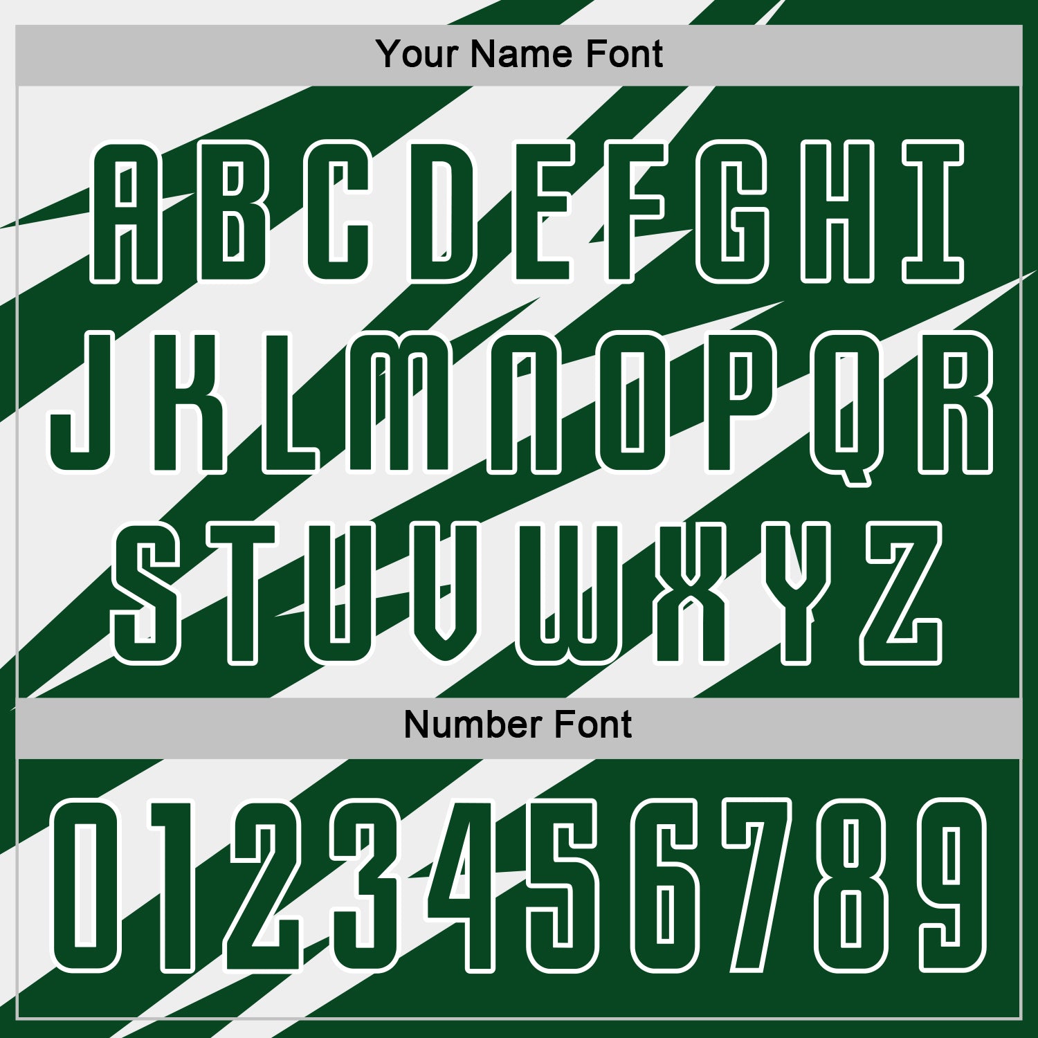 Custom White Green Abstract Line Sports Sublimation Soccer Uniform Jersey