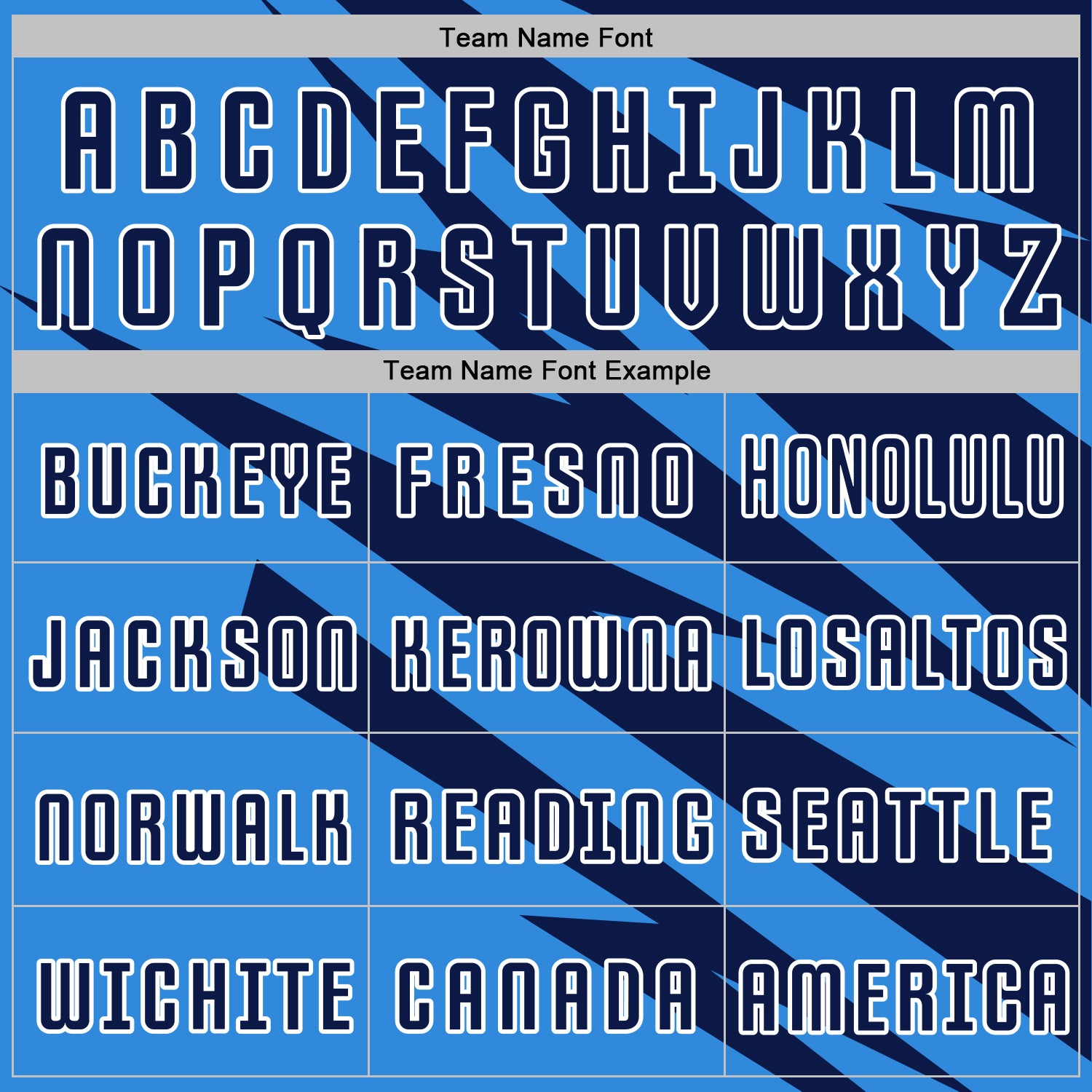 Custom Navy Powder Blue-White Abstract Line Sports Sublimation Soccer Uniform Jersey