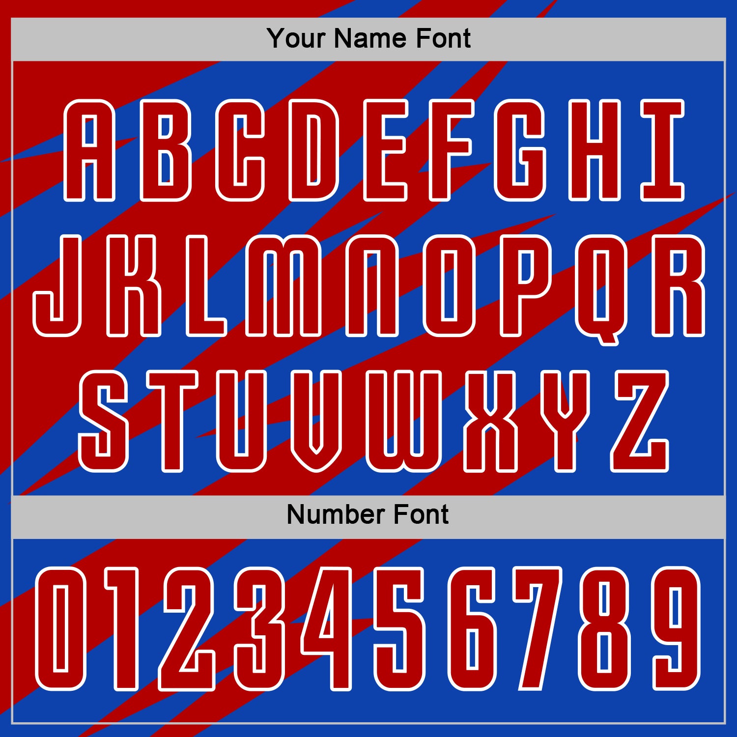 Custom Red Thunder Blue-White Abstract Line Sports Sublimation Soccer Uniform Jersey