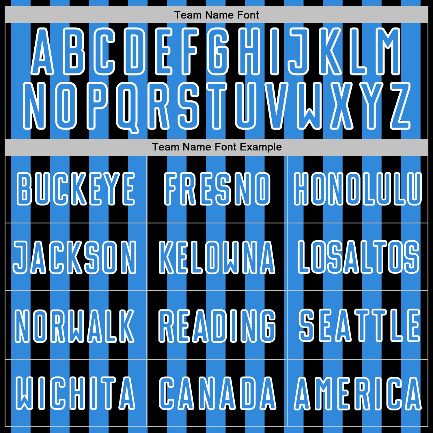 Custom Black Powder Blue-White Stripe Sports Sublimation Soccer Uniform Jersey