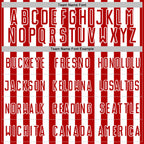 Custom Red White Stripe Sports Sublimation Soccer Uniform Jersey