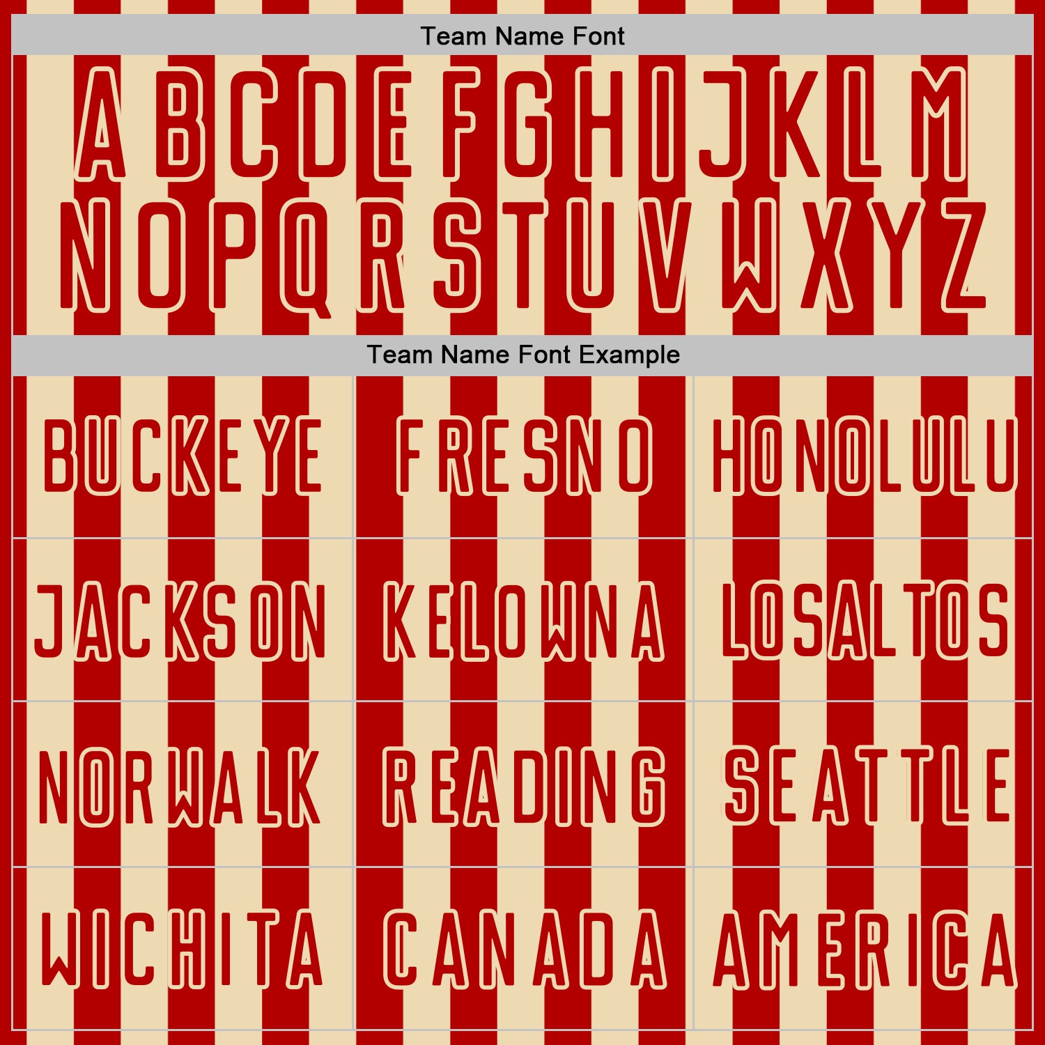 Custom Red Cream Stripe Sports Sublimation Soccer Uniform Jersey