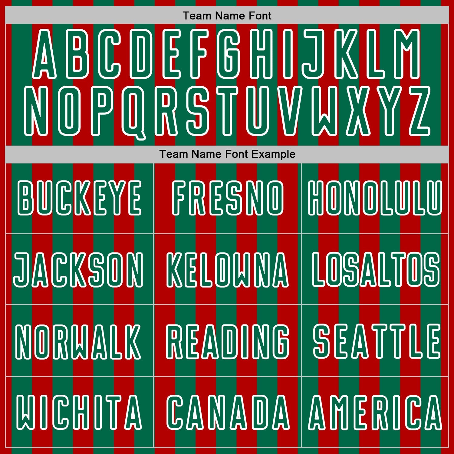 Custom Red Kelly Green-White Stripe Sports Sublimation Soccer Uniform Jersey