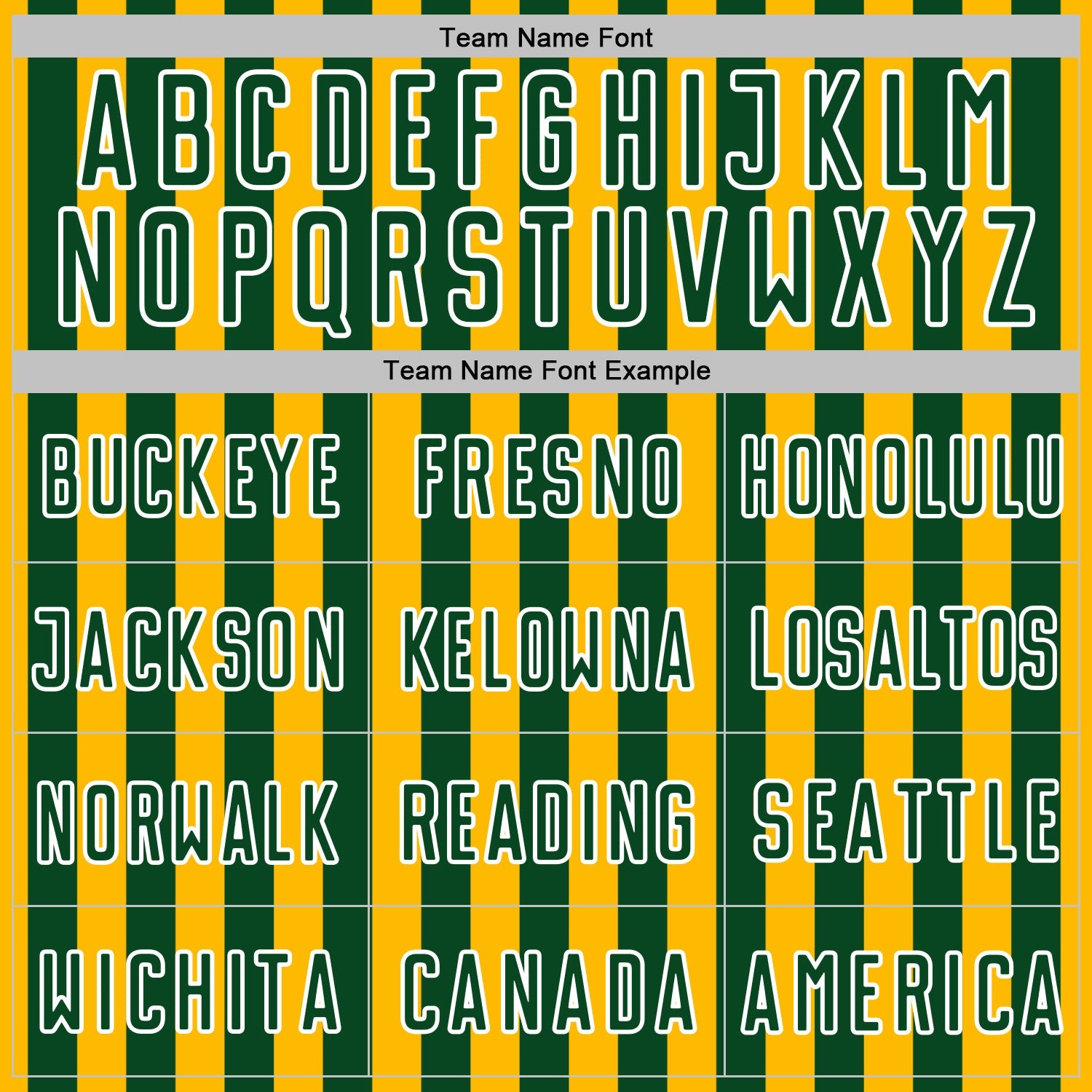 Custom Gold Green-White Stripe Sports Sublimation Soccer Uniform Jersey