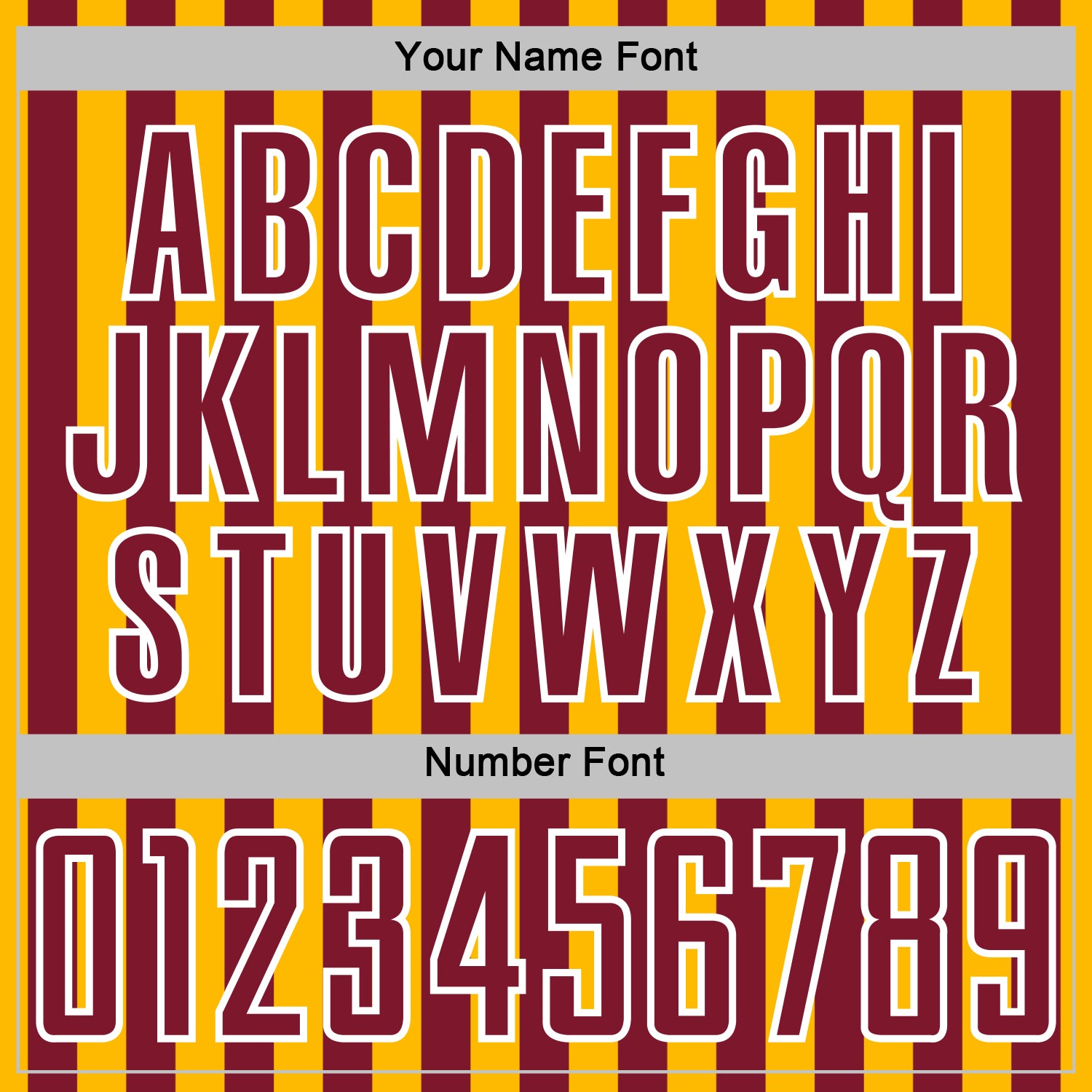 Custom Gold Crimson-White Stripe Sports Sublimation Soccer Uniform Jersey