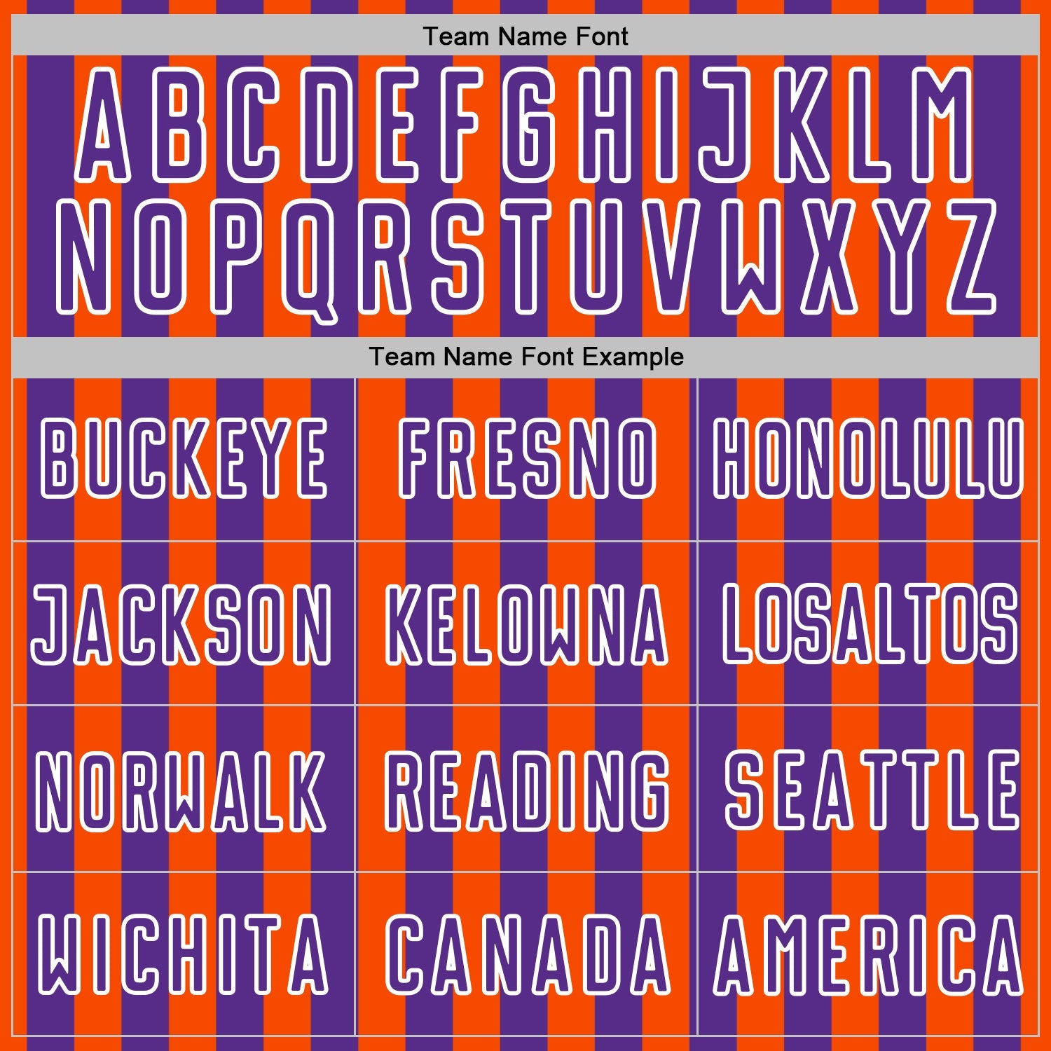 Custom Orange Purple-White Stripe Sports Sublimation Soccer Uniform Jersey