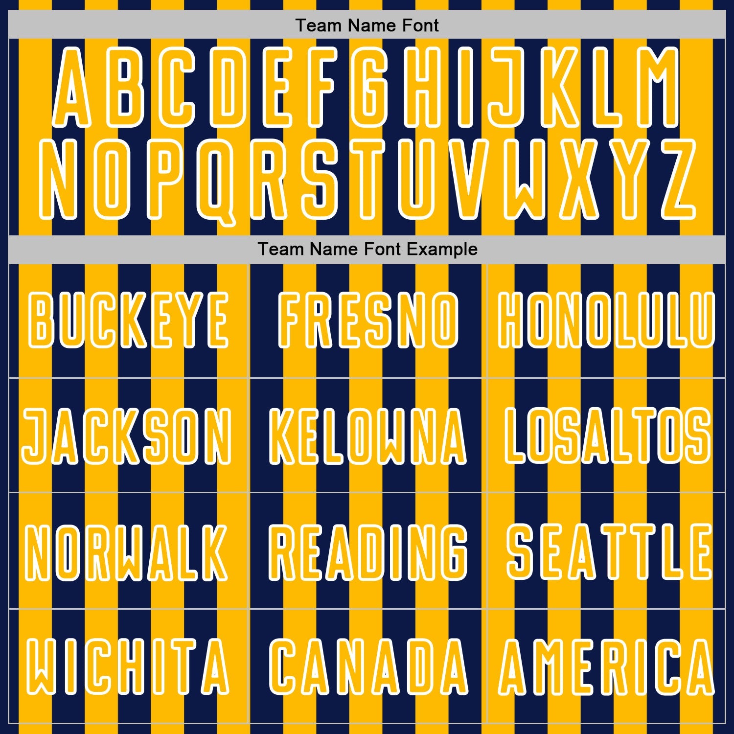 Custom Navy Gold-White Stripe Sports Sublimation Soccer Uniform Jersey