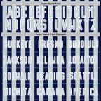 Custom Navy Silver-White Stripe Sports Sublimation Soccer Uniform Jersey