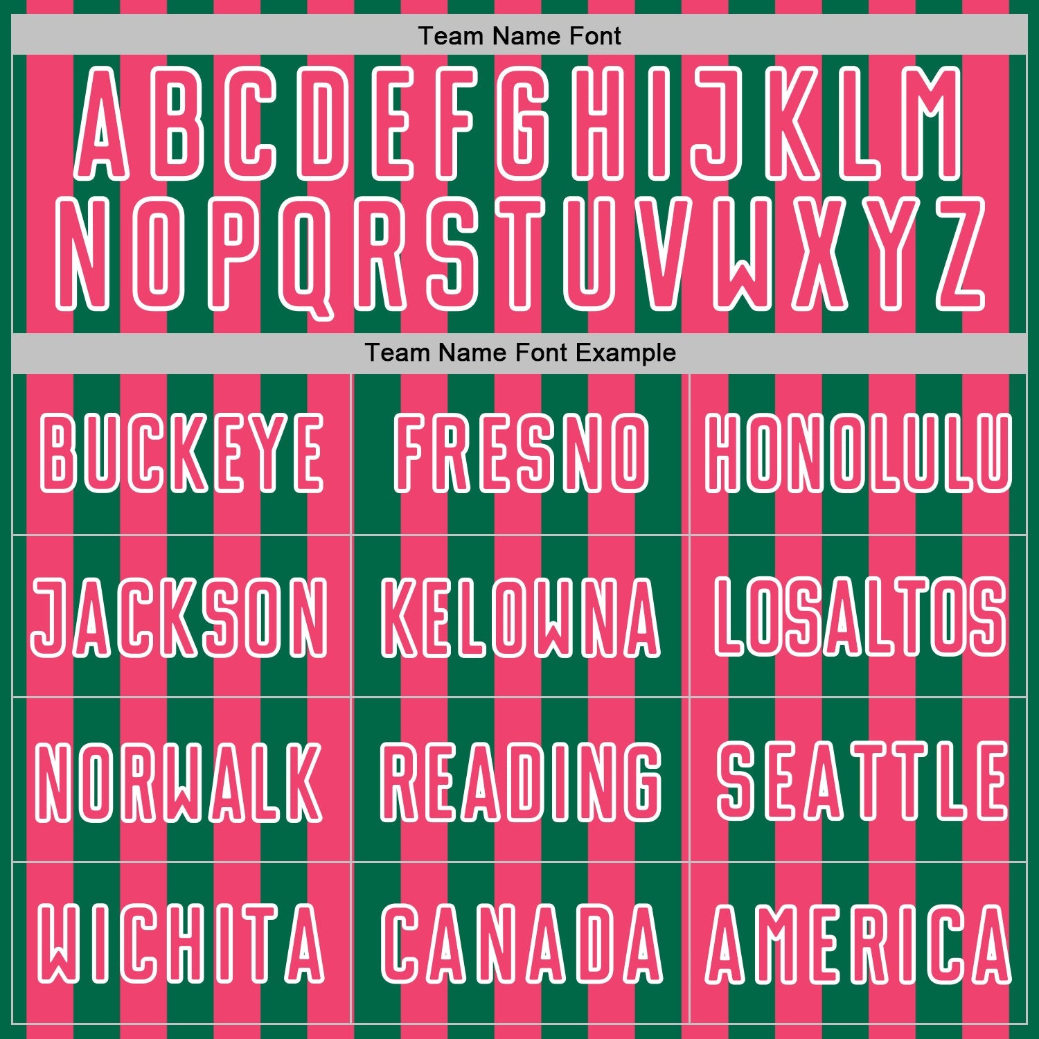 Custom Kelly Green Neon Pink-White Stripe Sports Sublimation Soccer Uniform Jersey