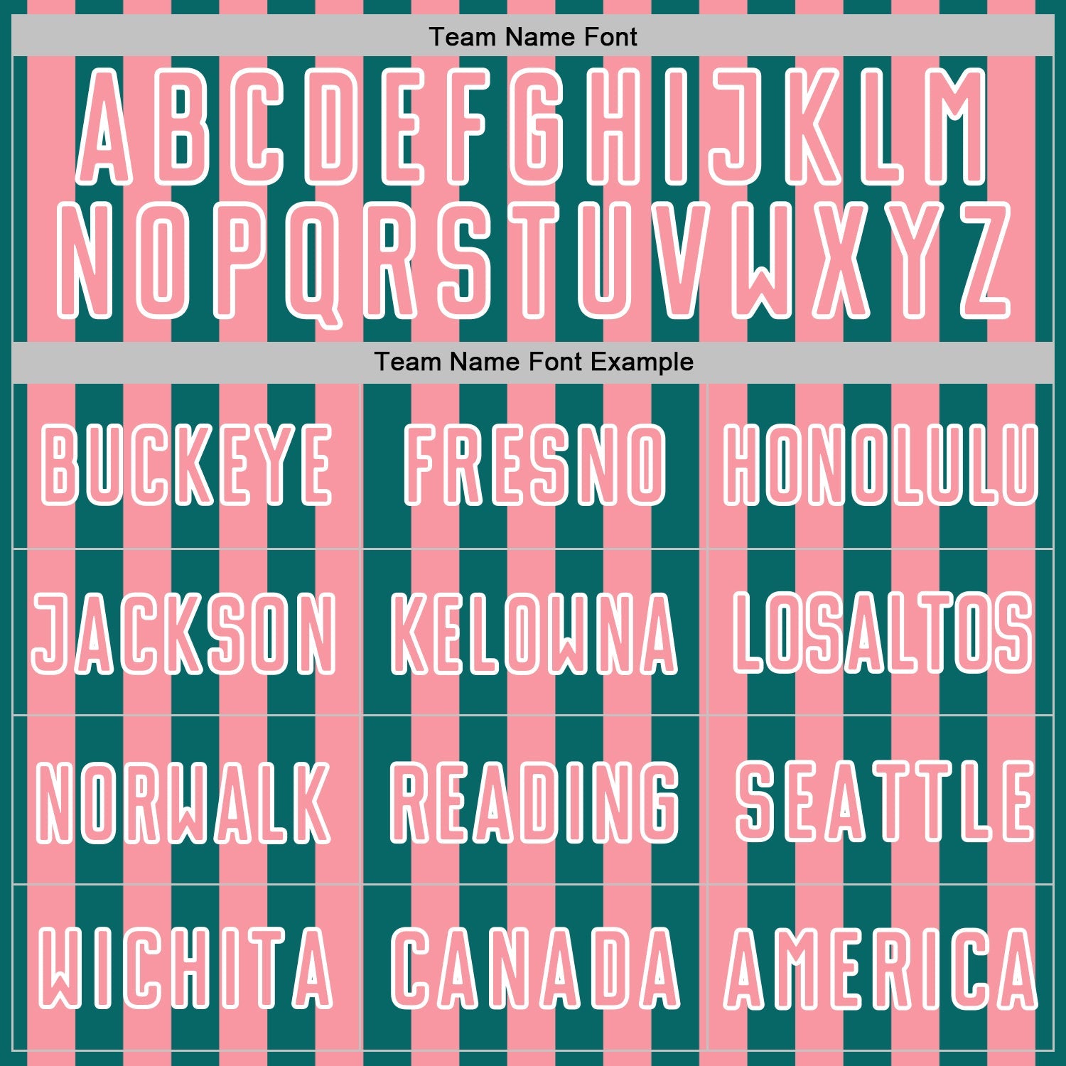 Custom Teal Medium Pink-White Stripe Sports Sublimation Soccer Uniform Jersey