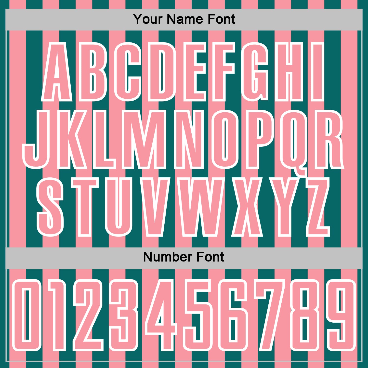 Custom Teal Medium Pink-White Stripe Sports Sublimation Soccer Uniform Jersey