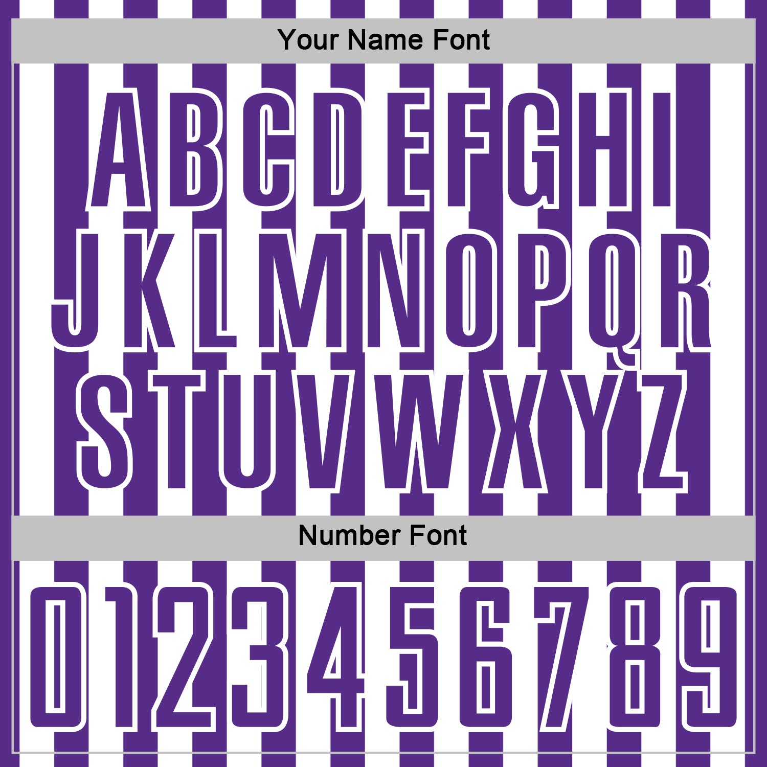 Custom Purple White Stripe Sports Sublimation Soccer Uniform Jersey