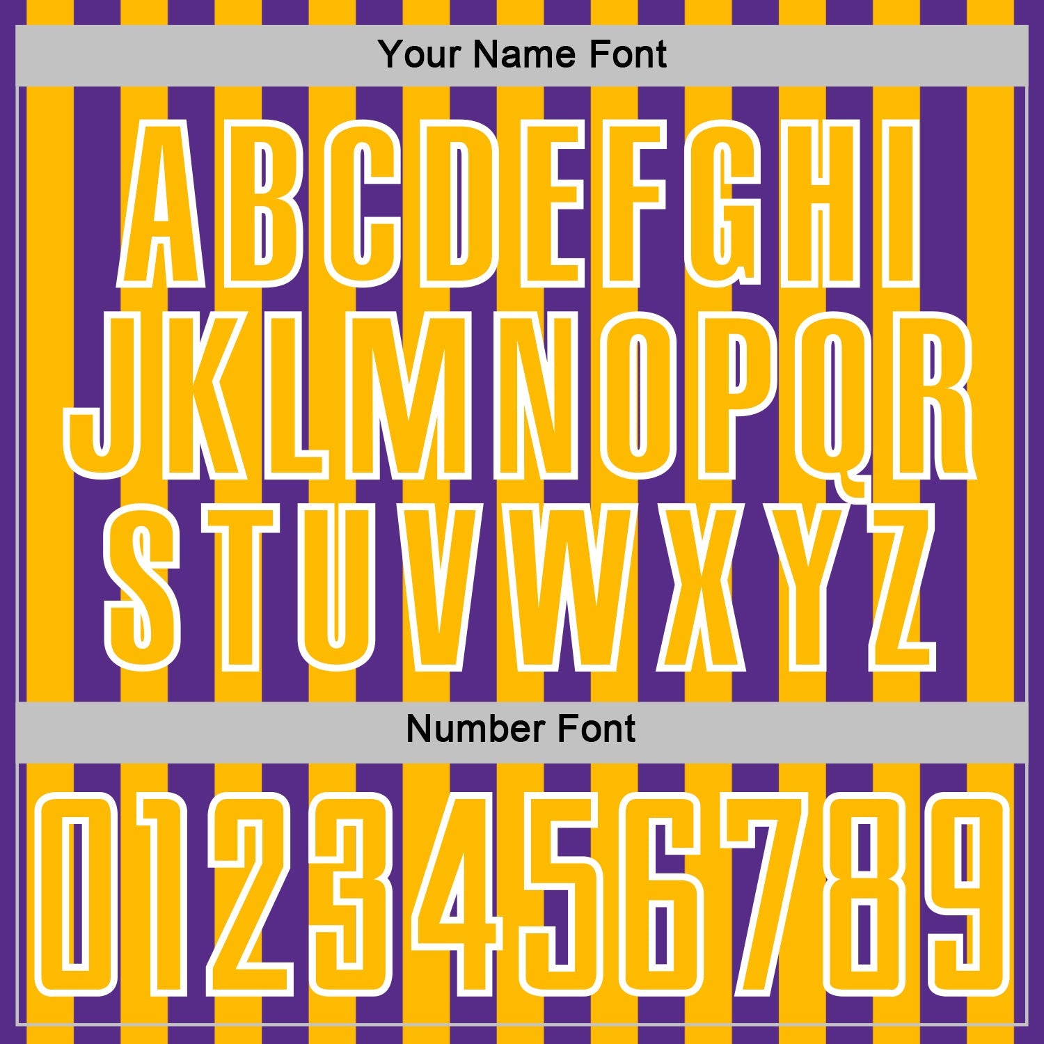 Custom Purple Gold-White Stripe Sports Sublimation Soccer Uniform Jersey