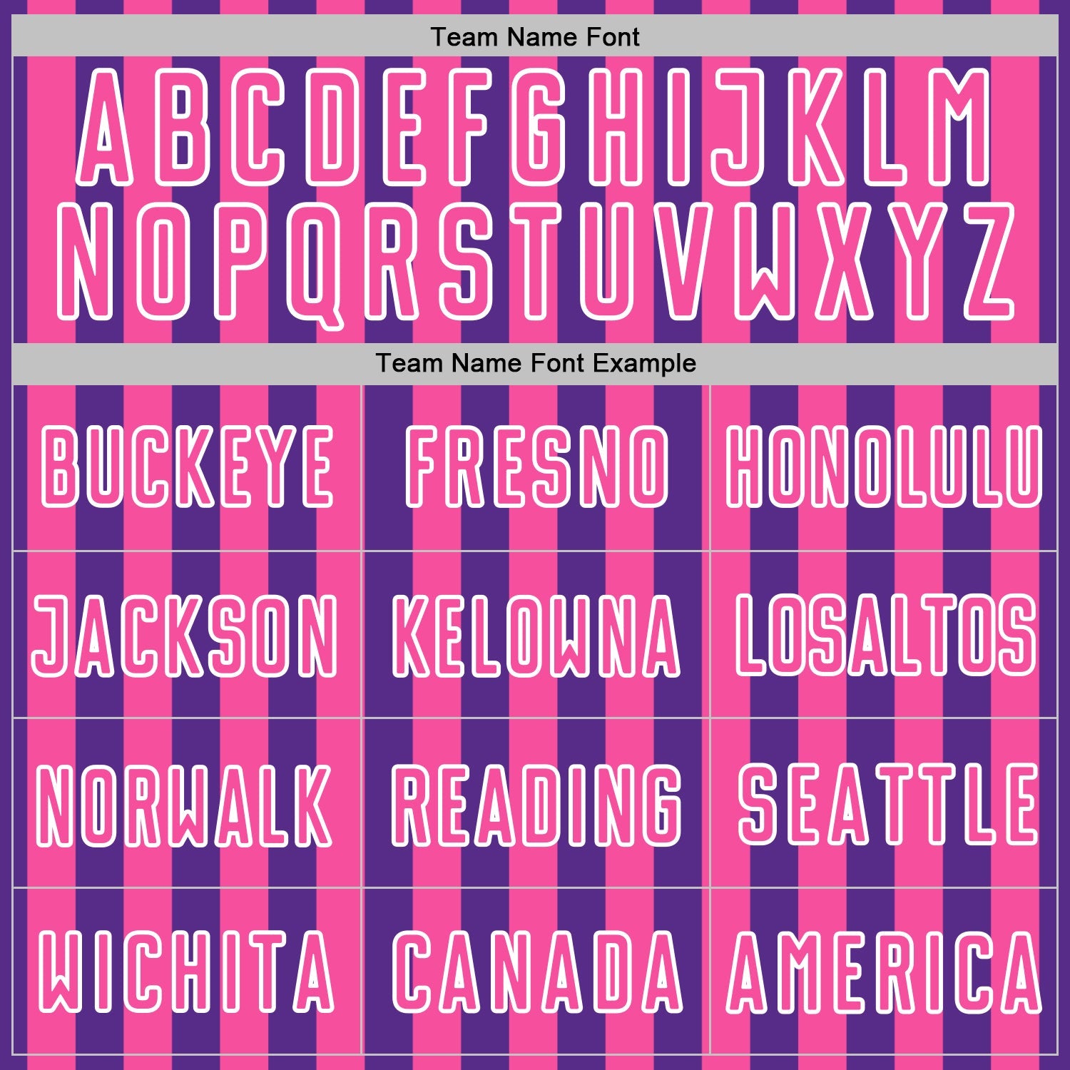 Custom Purple Pink-White Stripe Sports Sublimation Soccer Uniform Jersey