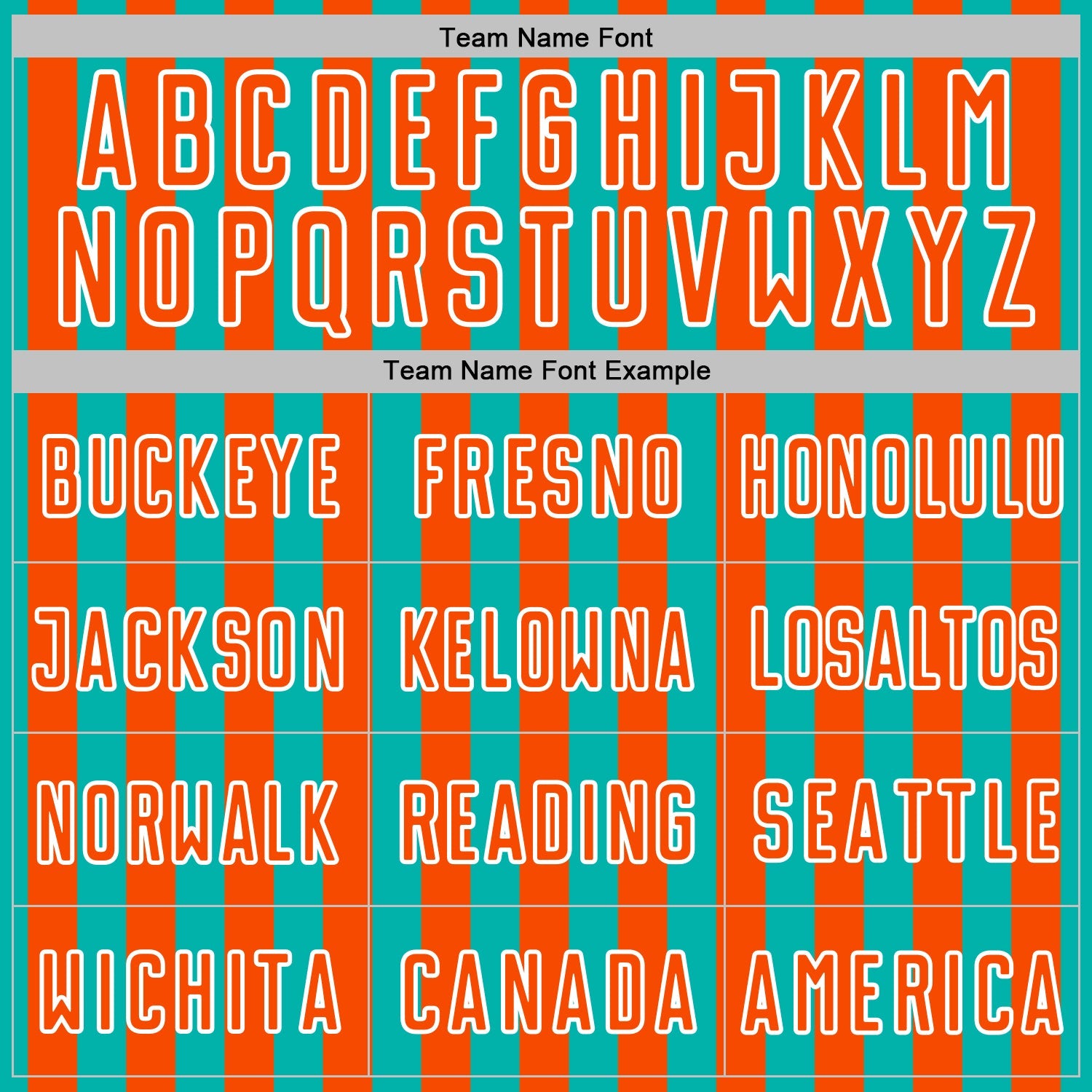 Custom Aqua Orange-White Stripe Sports Sublimation Soccer Uniform Jersey