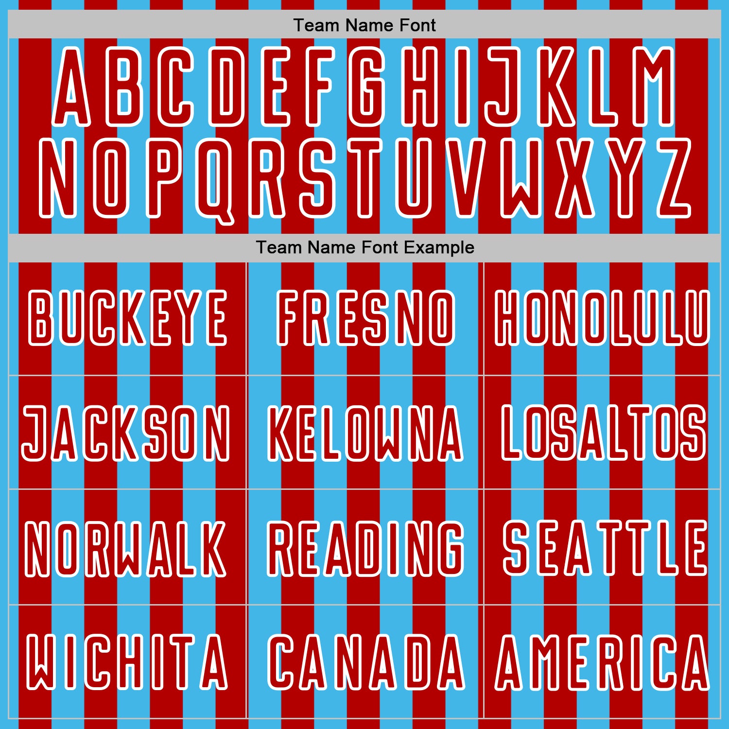 Custom Sky Blue Red-White Stripe Sports Sublimation Soccer Uniform Jersey