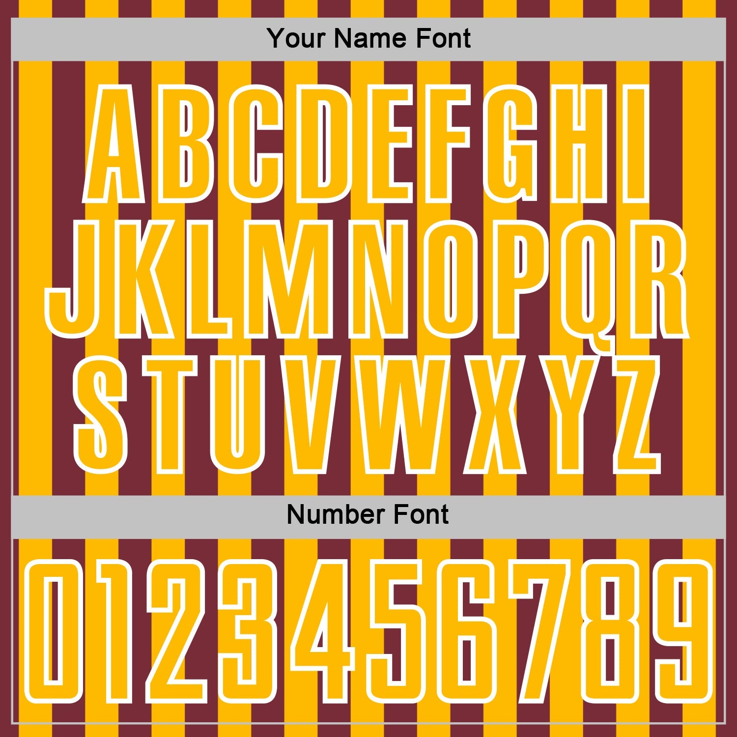 Custom Burgundy Gold-White Stripe Sports Sublimation Soccer Uniform Jersey