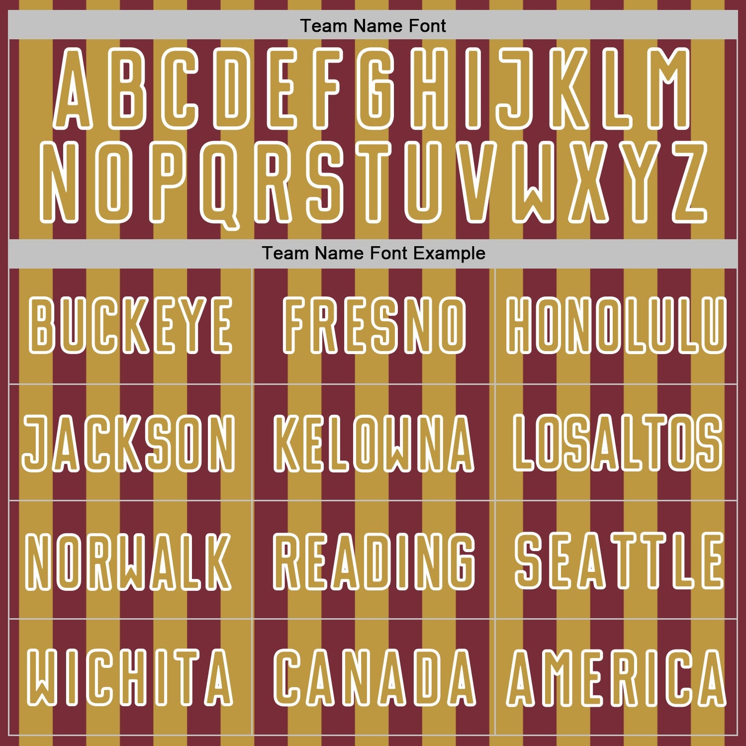 Custom Burgundy Old Gold-White Stripe Sports Sublimation Soccer Uniform Jersey