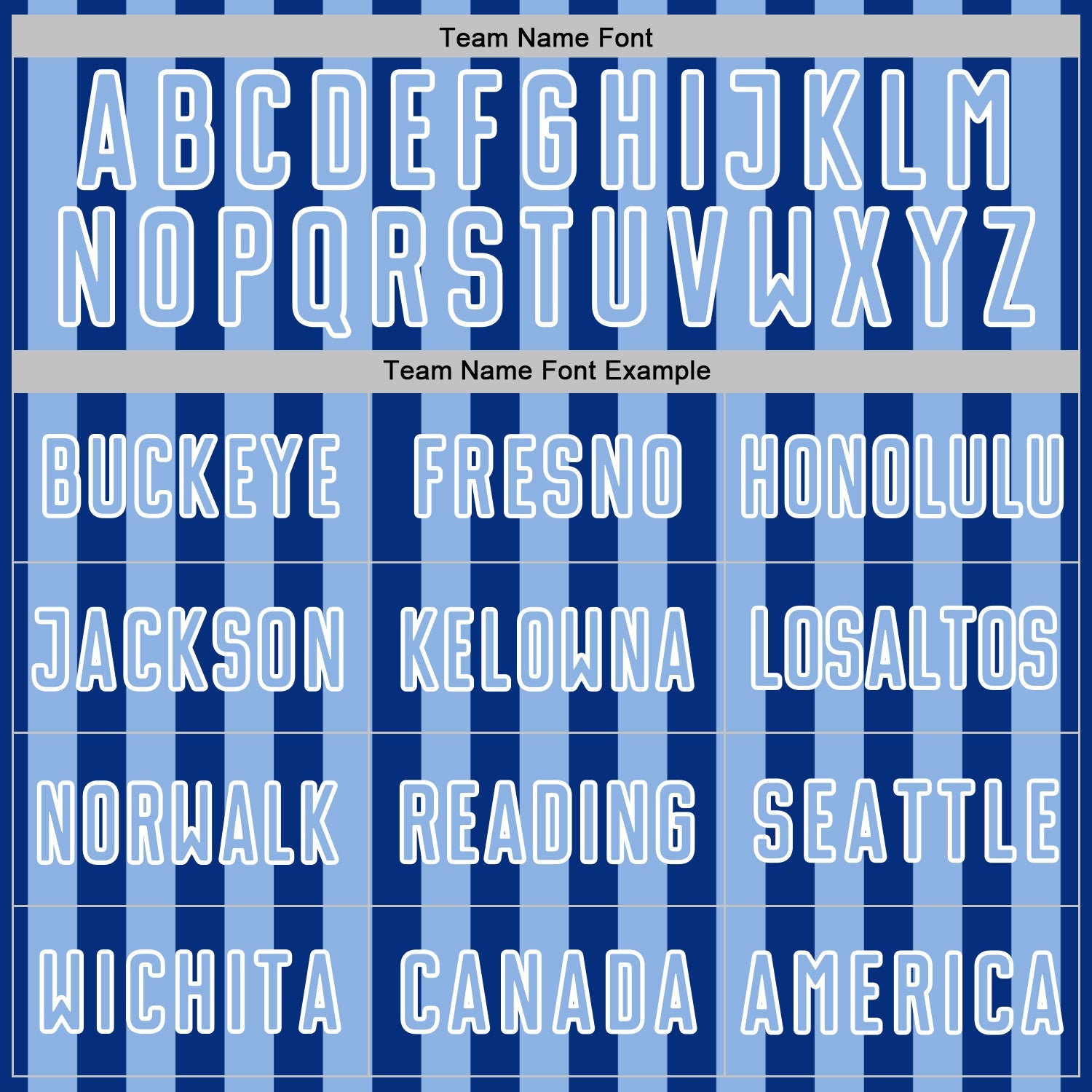 Custom Royal Light Blue-White Stripe Sports Sublimation Soccer Uniform Jersey